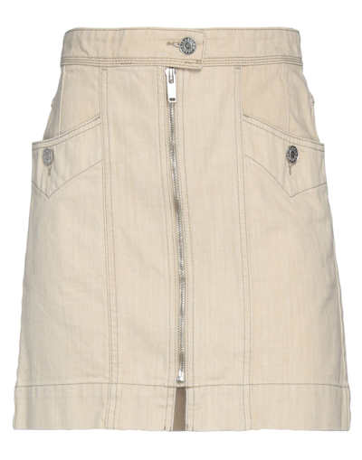 Isabel Marant Étoile Denim Skirts In White