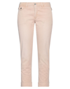 JACOB COHЁN JACOB COHЁN WOMAN PANTS BLUSH SIZE 32 COTTON, ELASTANE