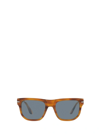 Persol Po3306s Striped Brown Sunglasses