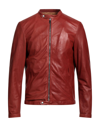 Vintage De Luxe Jackets In Red