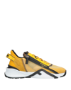 Fendi Sneakers In Yellow