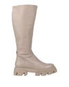 Steve Madden Knee Boots In Beige