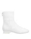 Raf Simons Ankle Boots In White