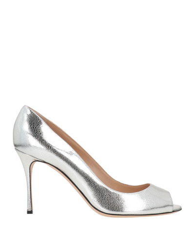 Sergio Rossi Pumps In Silver