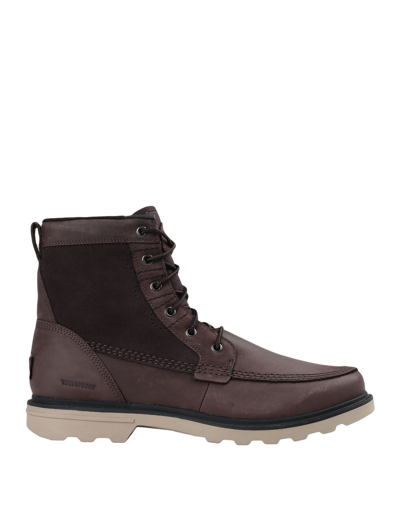 Sorel Ankle Boots In Brown