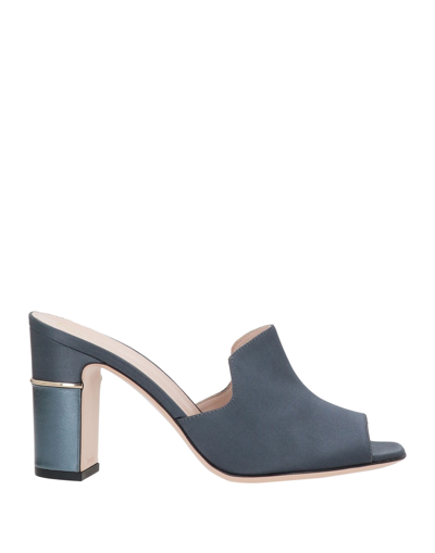 Pollini Sandals In Grey