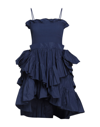 Philosophy Di Lorenzo Serafini Short Dresses In Blue