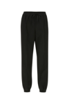 Jil Sander Drawstring Tapered Trousers In Black