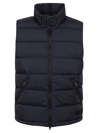 Aspesi Gilet Piuma Slim Re In Navy