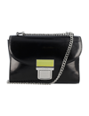 Msgm Mini Clic Bag In Black