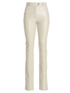 Courrèges Off-white Slim-fit Trousers In Off White