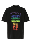 Vetements Translation T-shirt Tshirt In Nero