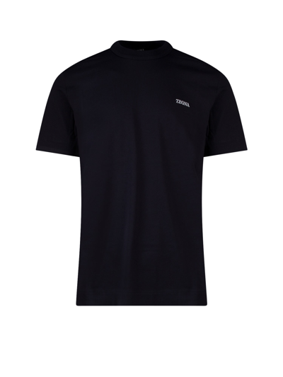 Ermenegildo Zegna T-shirt In Blue