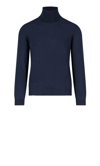 Zanone Turtleneck Cuffed-sleeve Sweater
