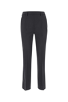 Prada Wool Trousers With Cropped Length And Front Crease