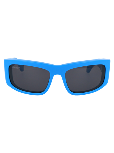 Off-white Joseph Square-frame Acetate Sunglasses In 4507 Blue