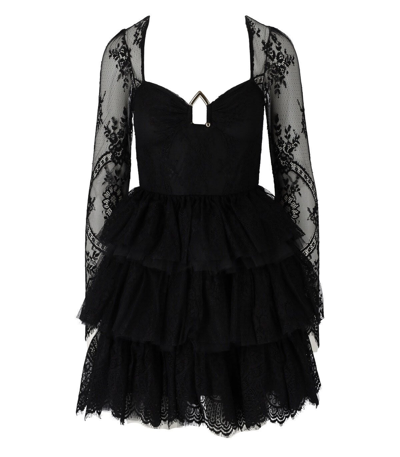 Aniye By Womens Black Polyester Dress