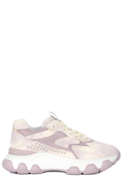 Hogan Hyperactive Low-top Sneakers In Purple