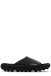 Ambush Round-toe Rubber Slides In Black