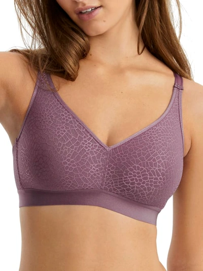 Chantelle C Magnifique Wire-free Minimizer Bra In Myrtle