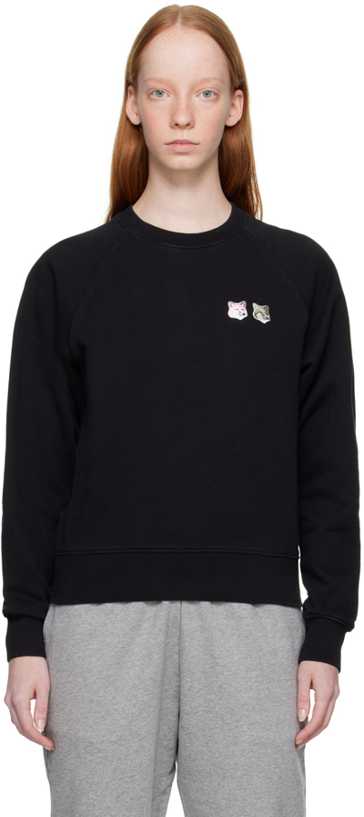 Maison Kitsuné Women's Fox Head Shirt Black