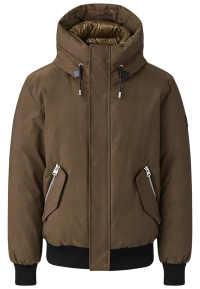 Mackage Khaki Dixon Down Jacket In Green