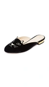 CHARLOTTE OLYMPIA KITTY SLIPPERS