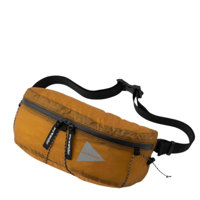 And Wander Sil Waist Bag In Yellow