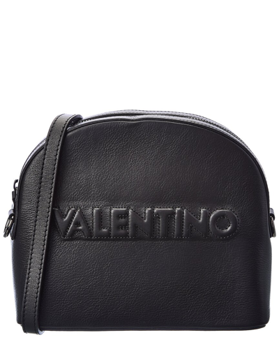 Valentino By Mario Valentino Diana Embossed Leather Crossbody In Black