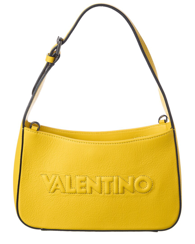 【Valentino】◆マリオ ショルダーバッグ◆Vanilla Yellow◆ Valentino By Mario Valentino Lena Broderie Leather Crossbody