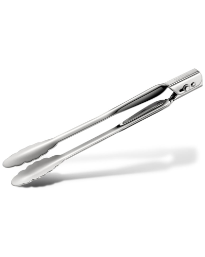 All-clad 12in  Locking Tongs In Silver