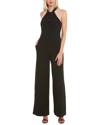 Julia Jordan Lace Bodice Sleeveless Wide Leg Jumpsuit In Nocolor