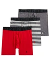 POLO RALPH LAUREN CLASSIC FIT STRETCH BOXER BRIEF 3-PACK