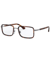Persol Unisex Po2473v 49mm Optical Frames In Brown