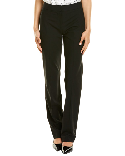 Elie Tahari Leena Wool-blend Pant In Black