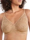 Tc Fine Intimates Shape Of U Seamless Lace Bra In Natural