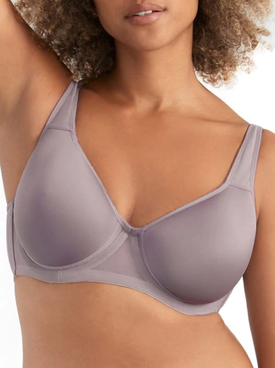 Tc Fine Intimates Shape Of U Smoothing T-shirt Bra In Modern Grey