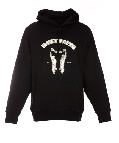 Daily Paper Noma Hoodie In Black