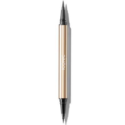 Iconic London Enrich And Elevate Eyeliner - Black 2 X 0.4ml