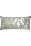 PAOLETTI PAOLETTI MALAYSIAN PALM FOIL PRINTED THROW PILLOW COVER