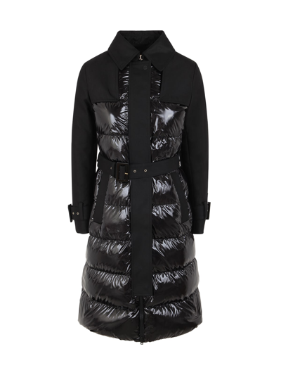 Herno Capsule Selecters - Long Down Jacket In Nero