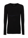 MD75 WOOL CASHMERE PULLOVER WITH INLAY DETAIL