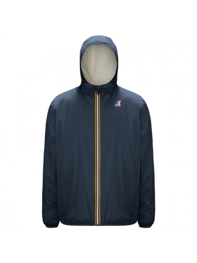 K-way Le Vrai 3.0 Claude Jacket In Blue | ModeSens