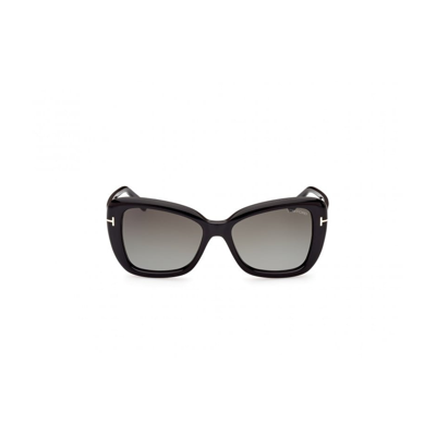 Tom Ford Maeve 55mm Gradient Butterfly Sunglasses In Black