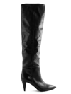 Strategia Scout Black Heeled High Boot In Nero