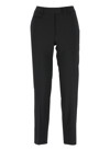 Dondup The Perfect Slim-leg Trousers In Black