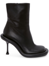 Jw Anderson Bumper-tube High Heel Ankle Boots In Black