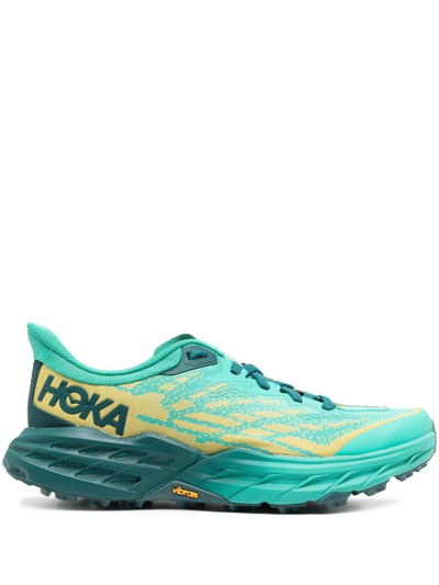 Hoka Speedgoat 5 Low-top Sneakers In Blue