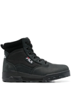 FILA GRUNGE LACE-UP ANKLE BOOTS