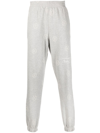 MARTINE ROSE LOGO PATTERN TRACK PANTS